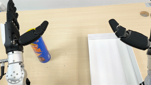 Zero-shot real-world pick-and-place demo 1